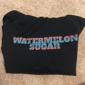 Harry Styles merch black hoodie